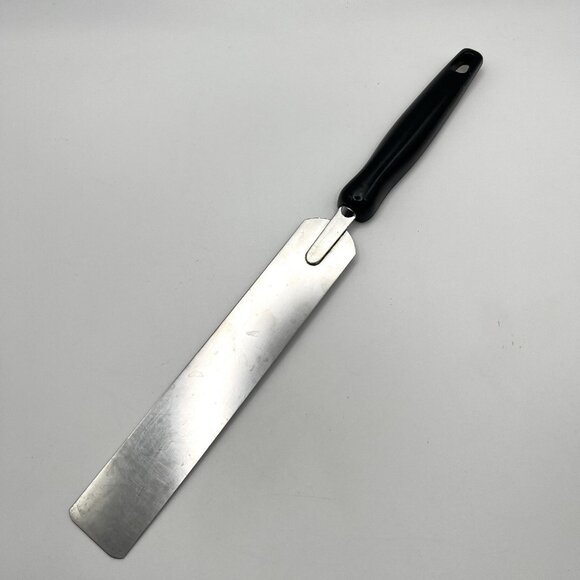 Vintage EKCO Cake Icing Spatula Stainless Steel Plastic Handle USA Mid Century - Picture 2 of 6